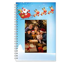 Agenda settimanale 14x21 Renne Natale personalizzabile