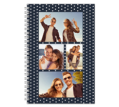 Agenda settimanale big con collage di foto fidanzati