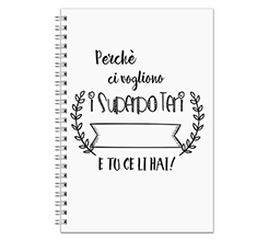 Agenda settimanale 14x21 Superpoteri personalizzabile