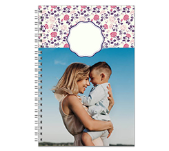 Agenda settimanale 14x21 Texture di rose personalizzabile