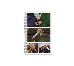 Agenda settimanale con collage 4 foto