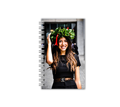 Agenda settimanale piccola con foto laurea