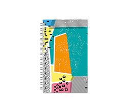 Una piccola agenda tascabile personalizzata