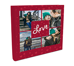 Album 26x30 con tasche Love for collage