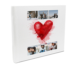 Album 26x30 con tasche White love