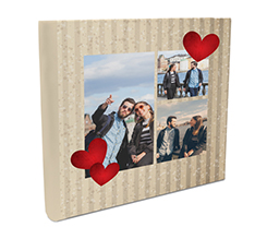 Album con copertina personalizzata con foto e grafica per San Valentino