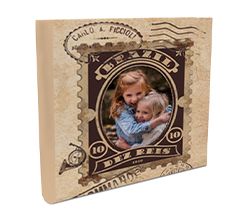 Album Fotografici Con Tasche 26x30 con grafica francobollo