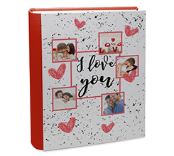 Album Retro Pelle I love you collage
