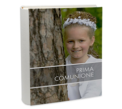 album in pelle prima comunione personalizzato