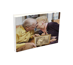 Album foto personalizzato orizzontale per anniversario