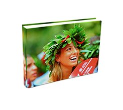 Album foto orizzontale personalizzato per laurea