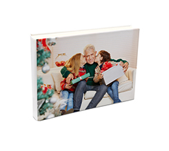 Album foto personalizzato orizzontale per natale