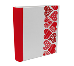 Different Hearts Album 16x20 con Tasche