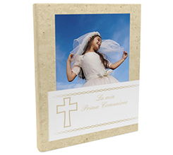 Album di foto personalizzato 24x30 per comunioni