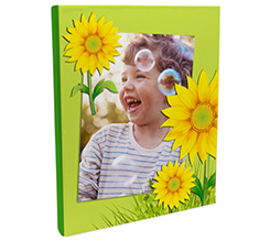 Album Fotografici Personalizzati 24x30 grafica girasoli