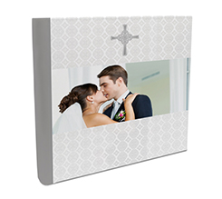 Album foto personalizzato con grafica per matrimonio