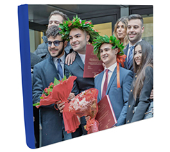Album foto quadrato personalizzato per laurea