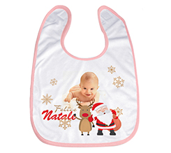 Bavaglino Babbo con renna