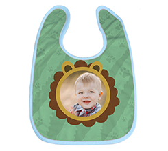 Bavaglino con grafica Leoncino