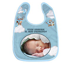 Bavaglino Vuoi essere il mio padrino