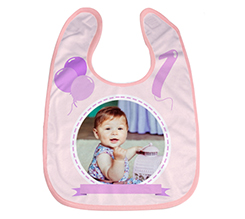 Bavaglino Primo compleanno bambina