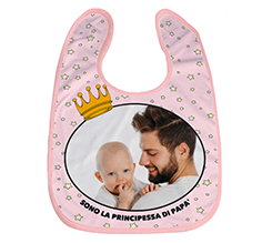 Bavaglino Sono la principessa di papà