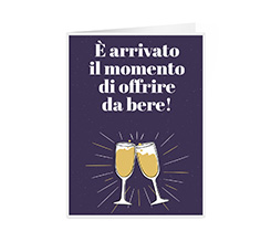 Biglietto apribile divertente per la Laurea