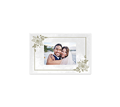 Bigliettino Auguri White wedding