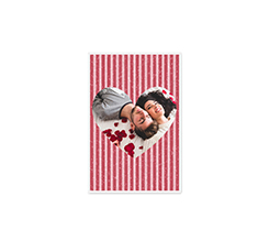 Bigliettino auguri Red strips