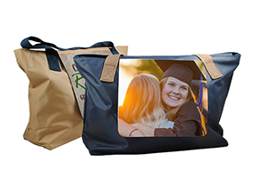 Borsa fashion personalizzata con foto laurea