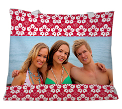Borsa mare con foto e grafica hawaii