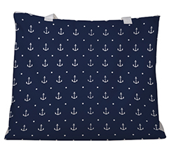 Borsa mare grafica ancore