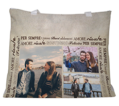 Borsa mare grafica love words