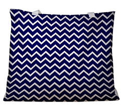 Grafica zig zag per la tua borsa mare