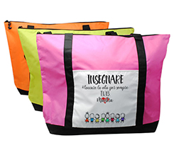 Borsa multiuso per Maestre con grafica Insegnare