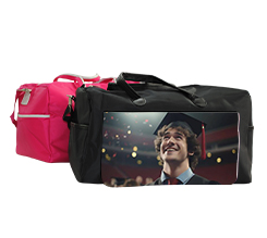 Borsone palestra personalizzato con foto laurea