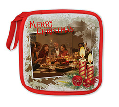 Presina personalizzata con grafica natalizia