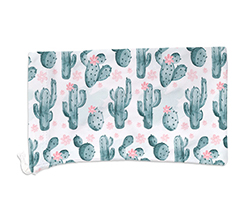 Porta occhiali personalizzati con grafica cactus