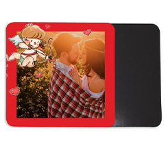 Cupido su calamita quadrata flessibile