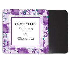 Calamita grande con fiori viola