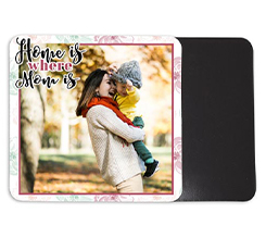 Calamita con fiori stilizzati