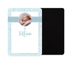 calamita flessibile rettangolare battesimo bambino