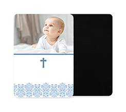 calamita flessibile rettangolare battesimo bambino