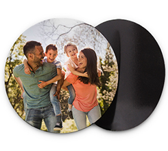 calamita flessibile rotonda con foto