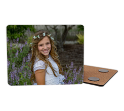 Calamita grande in legno Prima Comunione con foto ragazza