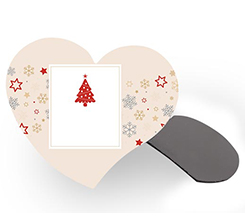 Calamita cuore Fantasia di Natale