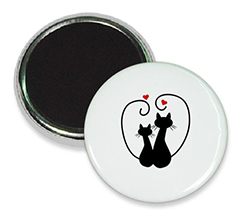 Magneti da Frigo con gattini neri