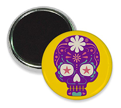 Magneti da Frigo con grafica teschio