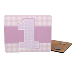 Calamita in legno compleanno un anno