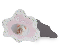 Calamita nuvola Baptism girl pois